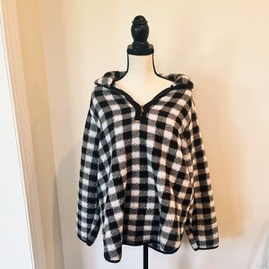 TERRA&SKY SHERPA QUARTER ZIP